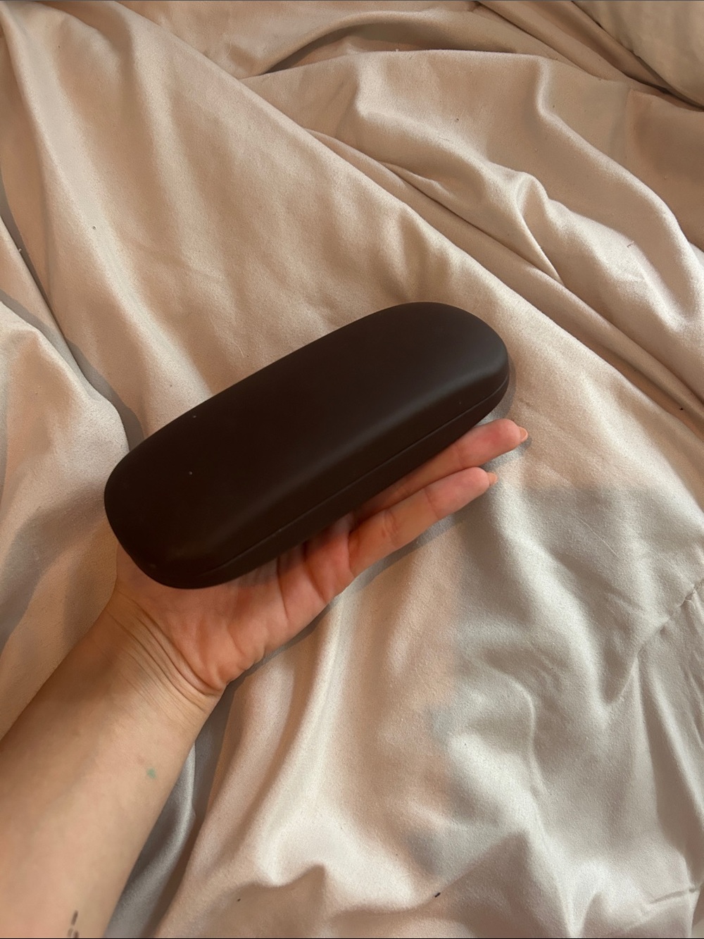 Matte Black Eyeglass Case